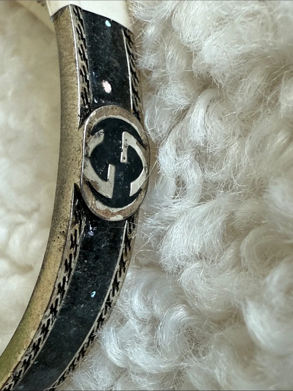 Gucci Embossed Green Jewelry Box